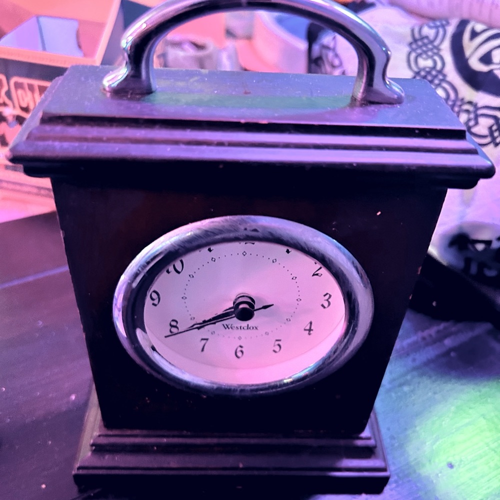 Westclox® battery operated clock!